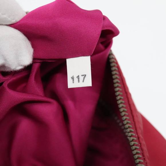 PRADA Shoulder Bag Nylon Pink Auth 94004 - Picture 12 of 16